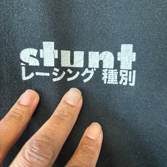 Stunt Reshingu Anime Shirt Racing Drift Car Motorcycle Helmet Girl Made in USA - Picture 2 of 7